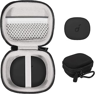 Étui casesack pour casque à réduction de bruit anker soundcore life p3 (noir)
