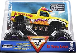 Monster jam monster truck officiel el toro loco, véhicule moulé sous pression à