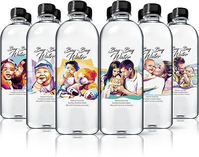 Eau distillée pure bye kids 169 oz à utiliser pour la boisson