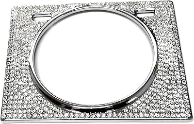 Niuhuru – autocollants scintillants pour montre intérieure de voiture en strass, accessoires adaptés