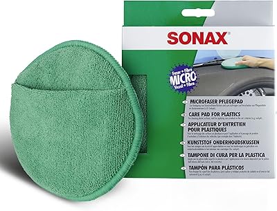 Serviette d'entretien pour plastique et pièces internes sonax