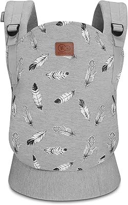 Porte-bébé kindercraft milo ergonomique léger confortable réglable 2 positions de portage : devant