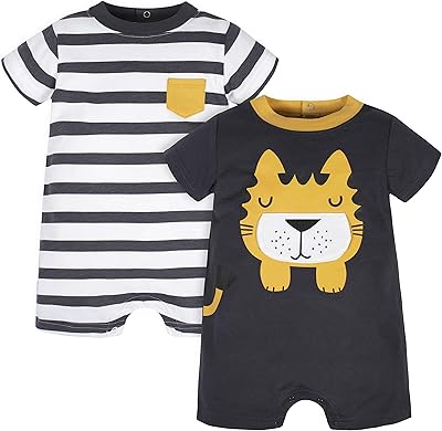 Ensemble t-shirt barboteuse deux pièces gerber pour tout-petits et bébés garçons