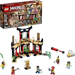 Lego ninjago legacy tournament of elements 71735 ensemble de construction de temple comprenant