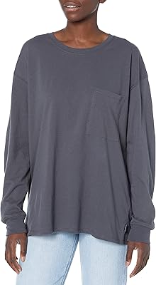 T-shirt surdimensionné à manches longues et poche calvin klein jeans the downtown