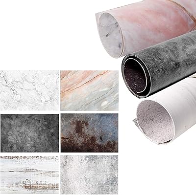 Slinz 2 en 1 fond de photographie alimentaire 56x89cm 3pcs papier