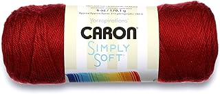 Caron simply soft -170g- rouge foncé