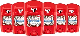 Bâton déodorant old spice wolfthorn pour hommes, 50 ml, 6 paquets