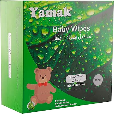 Lingettes humides pour les mains et la bouche yamak baby pour toutes