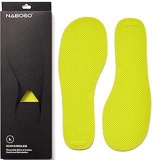 Semelles intérieures bilatérales naboso, stimulation du pied double face pour réduire la fatigue