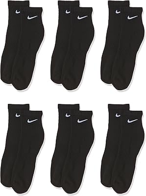 Chaussettes coussinées nike unisexes pour hommes à porter au quotidien - 6 paires