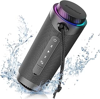 Haut-parleur portable étanche tronsmart t7, son surround 30 w à 360 degrés, bluetooth
