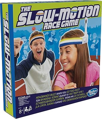 Jeu de course au ralenti hasbro pour enfants de 8 ans, nylon/a