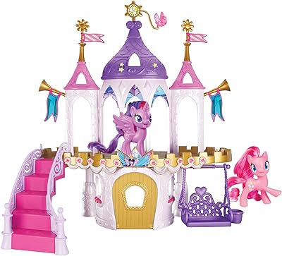 My little pony e9919 freundschaftsschloss spielset incluant twilight sparkle et pinkie pie, figurines