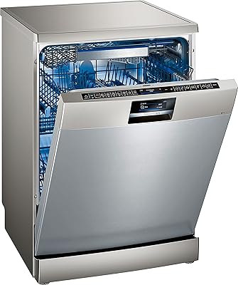 Lave-vaisselle pose libre siemens iq700, acier inoxydable, émaillé, taille 60 cm, sn27zi48dm, garantie