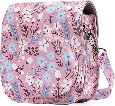 Étui pour appareil photo instantané fujifilm instax mini 11/9/8 avec poche pour accessoires