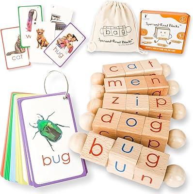 Blocs de lecture audio montessori little bad kids, jouet rotatif et de lecture