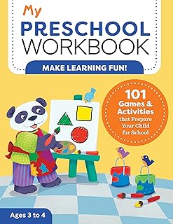 Mon cahier d'exercices préscolaire : 101 jeux et activités qui préparent votre enfant