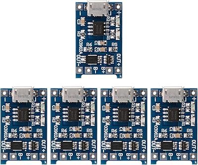 Tp4056 hayatec 5v 1a 18650 module de charge de batterie au lithium (paquet de 5). Diaytar : L'e-commerce accessible à tous les Sénégalais