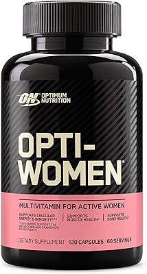 Supplément multivitaminé quotidien optimum nutrition pour femmes avec vitamine c, zinc et vitamine