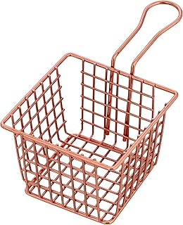 Panier à friture en fer royalford, solide et long manche, rf10309 | résistant