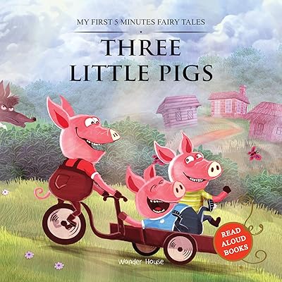 Mes 5 premières minutes de contes de fées trois petits cochons : contes