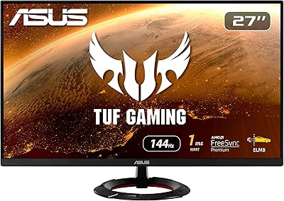 Moniteur de jeu ass tuf vg279q1r 27 pouces fhd