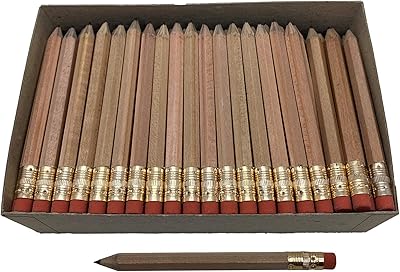 Crayons rifmark golf hex #2 - paquet de 144 - fabriqués aux états-unis