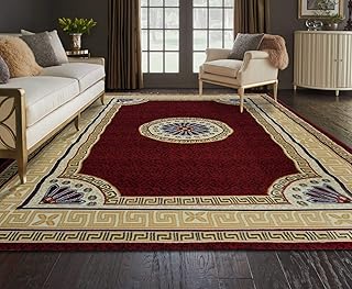 Tapis al-salem, un tapis classique traditionnel de la collection super sabah, taille 120