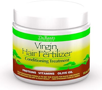 Traitement capillaire naturel vierge the roots. aide à renforcer les cheveux, à favoriser