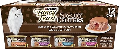 Purina fancy feast pate pack varié de nourriture humide pour chats, concentrés savoureux
