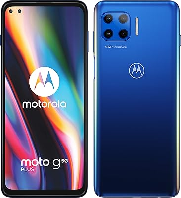Téléphone intelligent moto g plus 5g double sim, 128 go de rom, 4