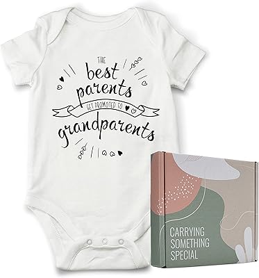 Annonce surprise de grossesse pour les grands-parents, body pour bébé grand-père à venir