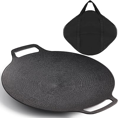 Poêle à griller coréenne sanbeg avec revêtement antiadhésif 6 couches poêle ronde