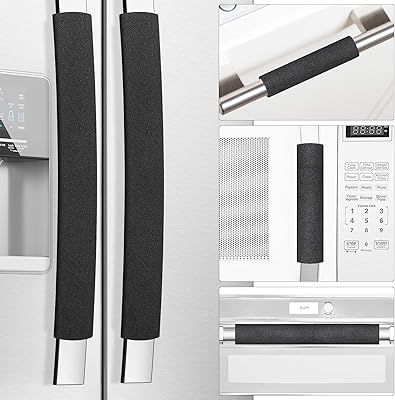 Couvre-poignée de porte de réfrigérateur mis silk lot de 5 garde votre appareil