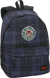 Sac à dos réversible stranger things design bleu taille unique sac