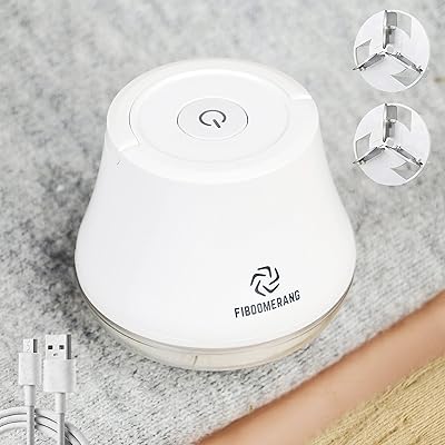 Rasoir en tissu portable de luxe pour éliminer les peluches des vêtements, rasoir électrique rechargeable v boomerang. La marketplace qui fait du bien à votre budget : Diaytar