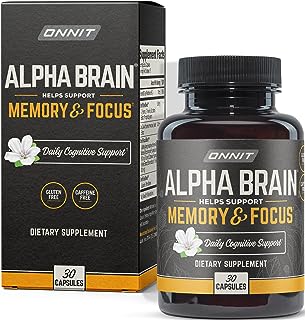 Complément alimentaire onit alpha nootropic brain boost (30 pièces)