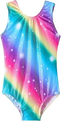 Robe de danse justaucorps de gymnastique imprimée qoozz pour filles