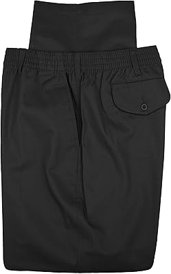 Pantalon décontracté en sergé grand et grand pour hommes falcon bay avec taille