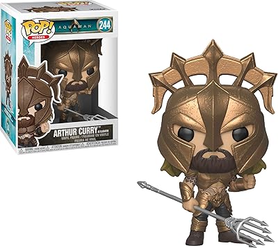 Figurine en vinyle aquaman arthur curry gladiator 31176 de funko pop, plusieurs couleurs