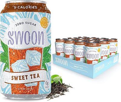 Thé glacé sucré swoon keto à faible teneur en glucides