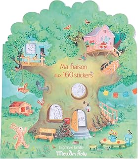 Livre d'autocollants molin roty la grande famille (20 pages)