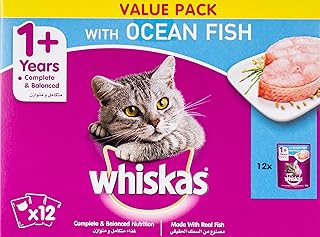 Whiskas ocean fish 80 g paquet de 48, violet, 430440_1, nourriture pour chat