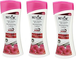 Nivok premium triple vitamine b3, e & c perfect white lotion hydratante