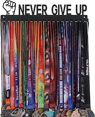 Cadre de support de présentoir pour porte-médailles goutoports pour coureur de course sportive