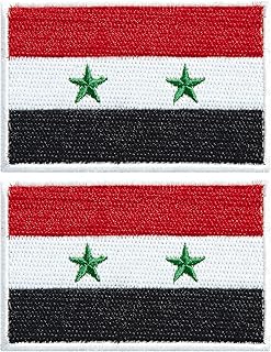Patchs brodés du drapeau syrien studsz, patch tactique militaire stdsz pour vêtements, chapeaux