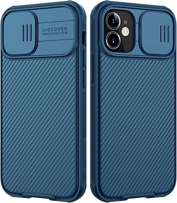 Coque de protection nillkin camshield pro slim avec couvercle coulissant pour appareil
