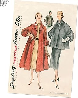 Gilets/gilets/manteaux simplicité patron de tricot vintage/jkts/manteaux, r5 (14-16-18-20-22)