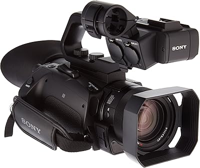 Caméra sony 4k hdr avec capteur de mise au point automatique, noir, pxw-z90